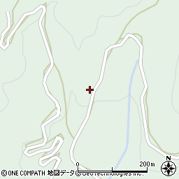 熊本県球磨郡水上村湯山2405周辺の地図