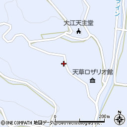 熊本県天草市天草町大江1873周辺の地図