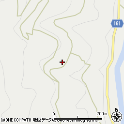 熊本県球磨郡水上村岩野2034周辺の地図