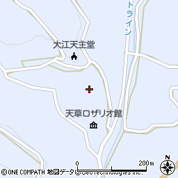 熊本県天草市天草町大江1767周辺の地図