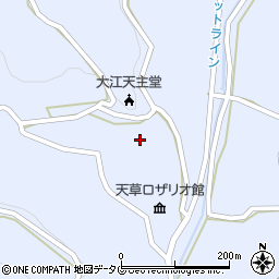 熊本県天草市天草町大江1789周辺の地図