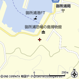 熊本県天草市御所浦町御所浦4338-1周辺の地図