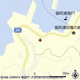 熊本県天草市御所浦町御所浦4388周辺の地図