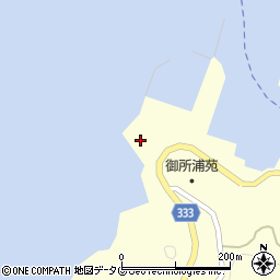 熊本県天草市御所浦町御所浦4393-5周辺の地図