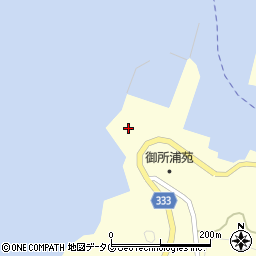 御所浦生コン株式会社周辺の地図