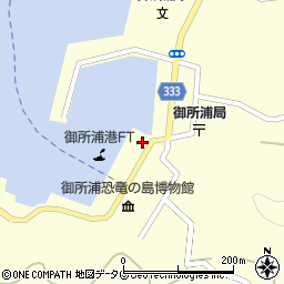 熊本県天草市御所浦町御所浦3881-11周辺の地図