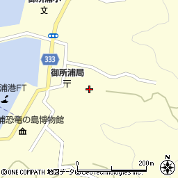 熊本県天草市御所浦町御所浦3858周辺の地図