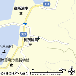 熊本県天草市御所浦町御所浦3849-1周辺の地図