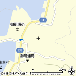 熊本県天草市御所浦町御所浦村周辺の地図