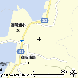 熊本県天草市御所浦町御所浦（村）周辺の地図