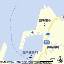 熊本県天草市御所浦町御所浦3526-7周辺の地図