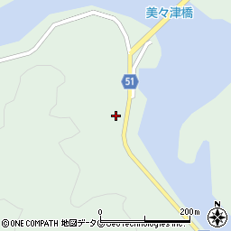 宮崎県日向市美々津町4436-2周辺の地図