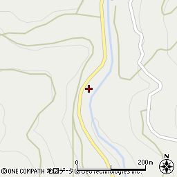 熊本県球磨郡水上村岩野1950周辺の地図