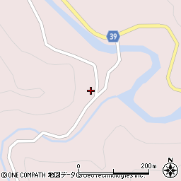 宮崎県東臼杵郡美郷町南郷上渡川1945周辺の地図
