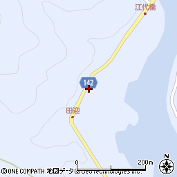 熊本県球磨郡水上村江代398周辺の地図