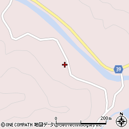 宮崎県東臼杵郡美郷町南郷上渡川1925周辺の地図