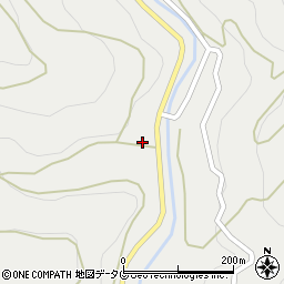 熊本県球磨郡水上村岩野1935周辺の地図