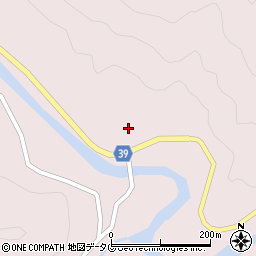 宮崎県東臼杵郡美郷町南郷上渡川2271-1周辺の地図