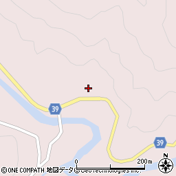 宮崎県東臼杵郡美郷町南郷上渡川2210周辺の地図