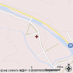 宮崎県東臼杵郡美郷町南郷上渡川1437周辺の地図