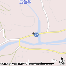 宮崎県東臼杵郡美郷町南郷上渡川691周辺の地図