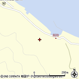 熊本県天草市御所浦町御所浦嵐口1971周辺の地図