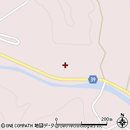 宮崎県東臼杵郡美郷町南郷上渡川2121周辺の地図