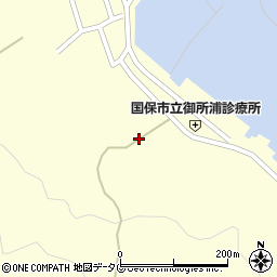 熊本県天草市御所浦町御所浦2158-1周辺の地図