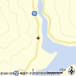 宮崎県東臼杵郡美郷町南郷中渡川周辺の地図