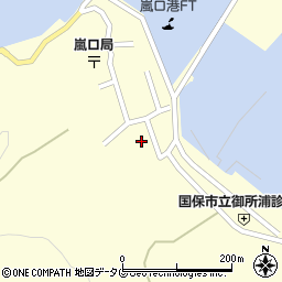 熊本県天草市御所浦町御所浦嵐口2303周辺の地図