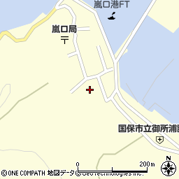 熊本県天草市御所浦町御所浦嵐口2317周辺の地図