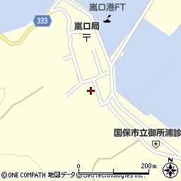 熊本県天草市御所浦町御所浦嵐口2307周辺の地図