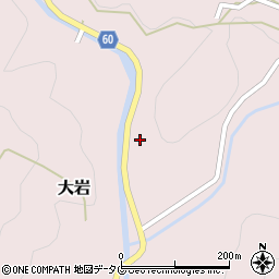 熊本県葦北郡芦北町大岩2660周辺の地図