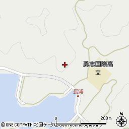 熊本県天草市御所浦町牧島長浦周辺の地図
