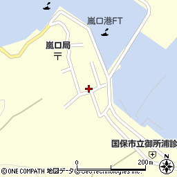 熊本県天草市御所浦町御所浦嵐口2851周辺の地図