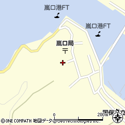 熊本県天草市御所浦町御所浦嵐口2829周辺の地図