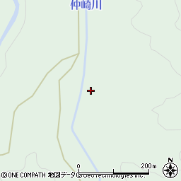 仲崎川周辺の地図