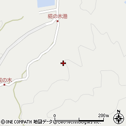 熊本県天草市御所浦町牧島椛木周辺の地図