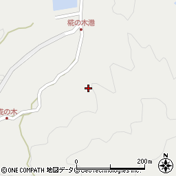 熊本県天草市御所浦町牧島（椛木）周辺の地図