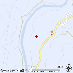 熊本県球磨郡水上村江代1011周辺の地図