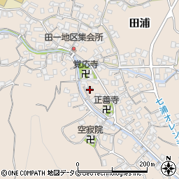 熊本県葦北郡芦北町田浦1639周辺の地図