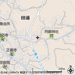 熊本県葦北郡芦北町田浦1003周辺の地図