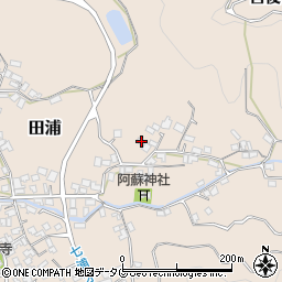 熊本県葦北郡芦北町田浦1260周辺の地図