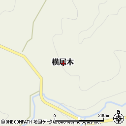 熊本県葦北郡芦北町横居木周辺の地図