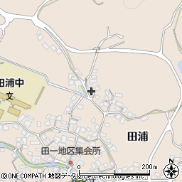 熊本県葦北郡芦北町田浦1082周辺の地図