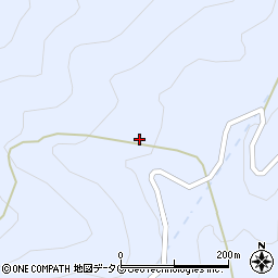 熊本県球磨郡水上村江代2320周辺の地図