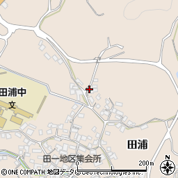 熊本県葦北郡芦北町田浦1083周辺の地図