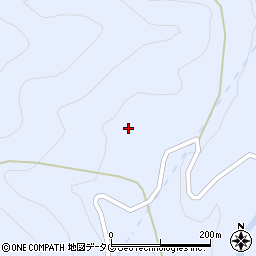 熊本県球磨郡水上村江代2225周辺の地図