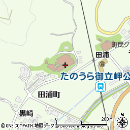 特養老人ホーム田の浦荘周辺の地図