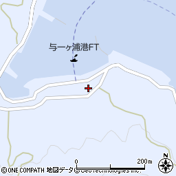 熊本県天草市御所浦町横浦崎浦周辺の地図